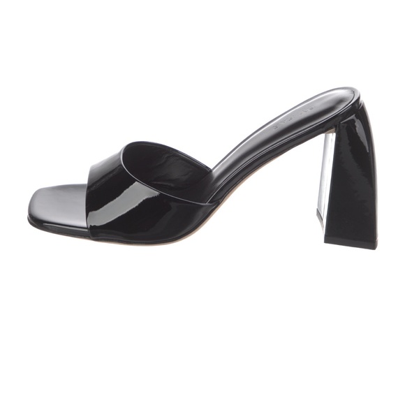 By Far Michele Patent Leather Slides - Picture 5 of 8